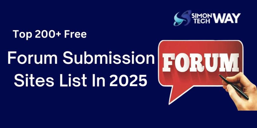 Forum Submission Sites List