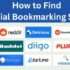 how to find social bookmarking sites