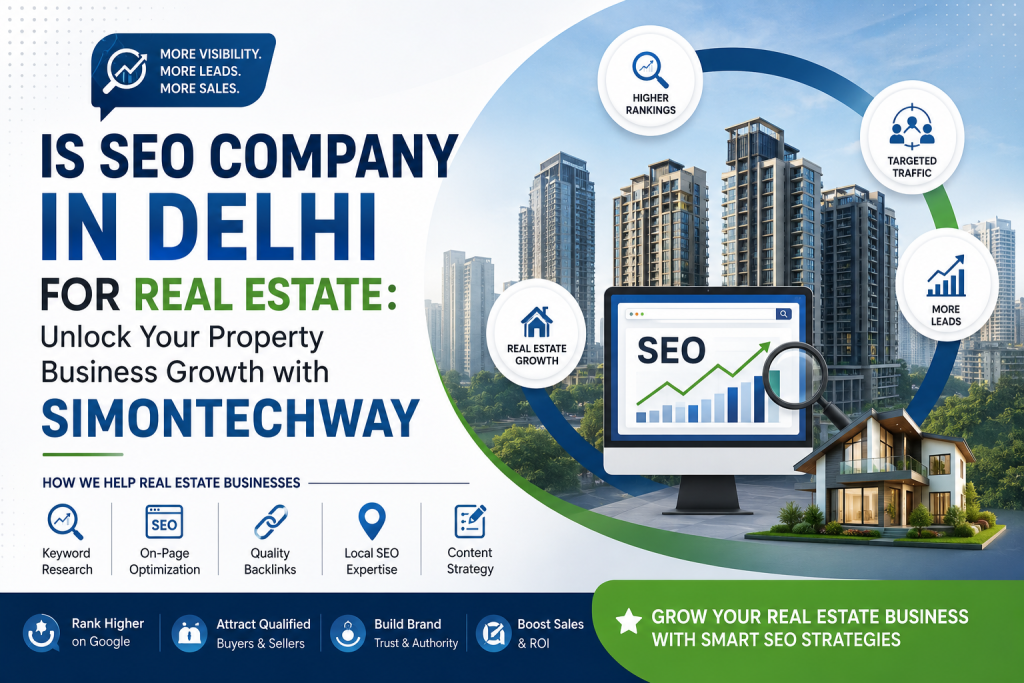 SEO Company in Delhi for Real Estate